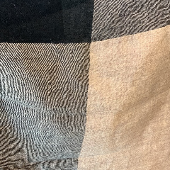 Wilfred 100% Wool colour blocks scarf - Picture 6 of 9